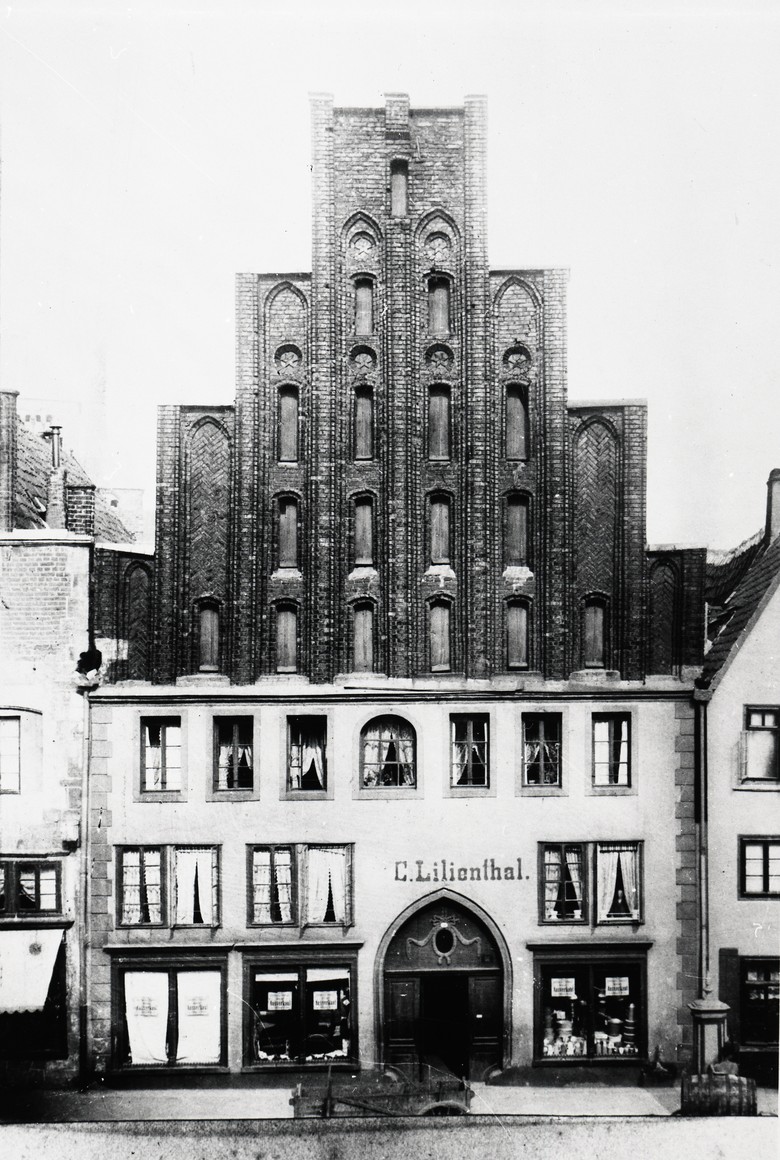 Geschäftshaus C. Lilienthal, Minden, vor 1896